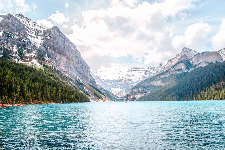 Glacier at Lake Louise