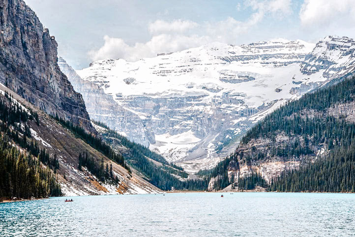 Glacier at Lake Louise