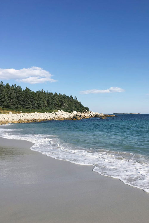 Atlantic Ocean Crystal Crescent Beach Halifax Nova Scotia
