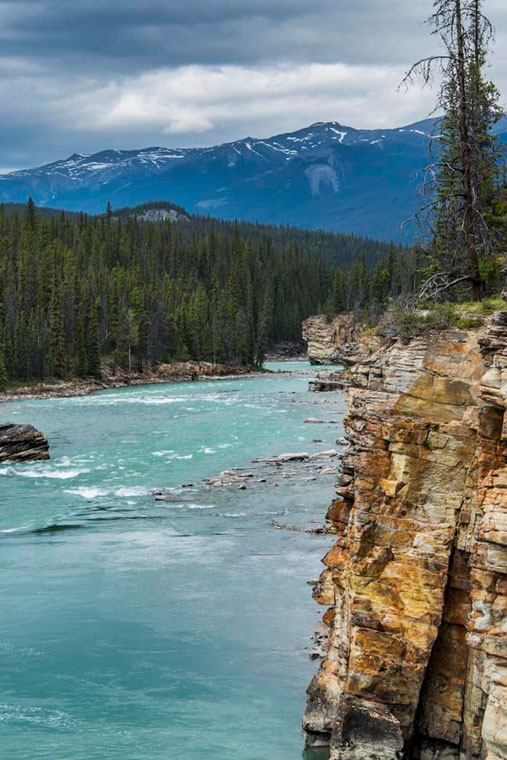 Water and Mountains Jasper