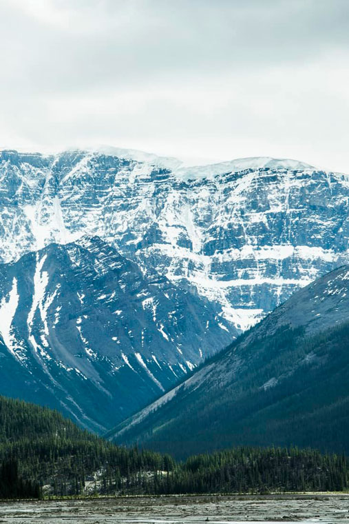 Mountains in Jasper Alberta