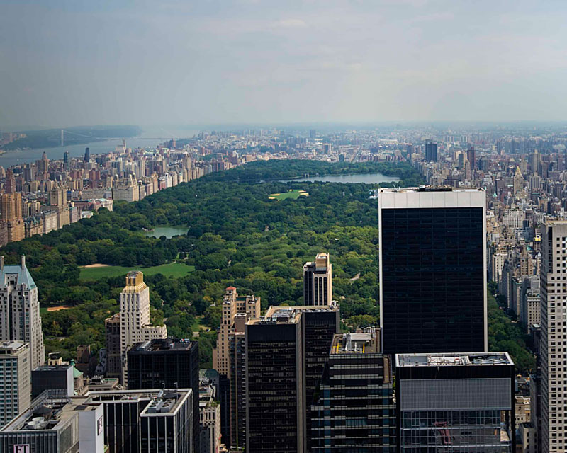 Central Park from above