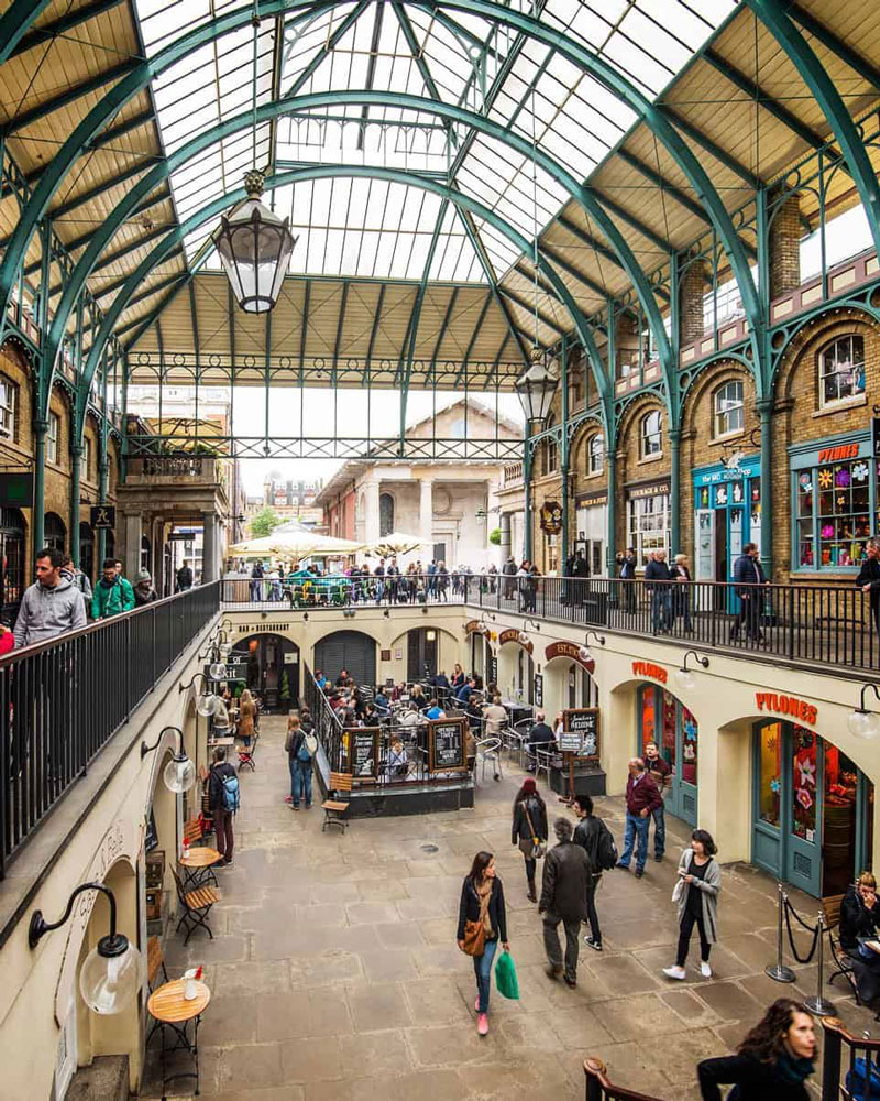 Overview of Covent Garden Buildinig