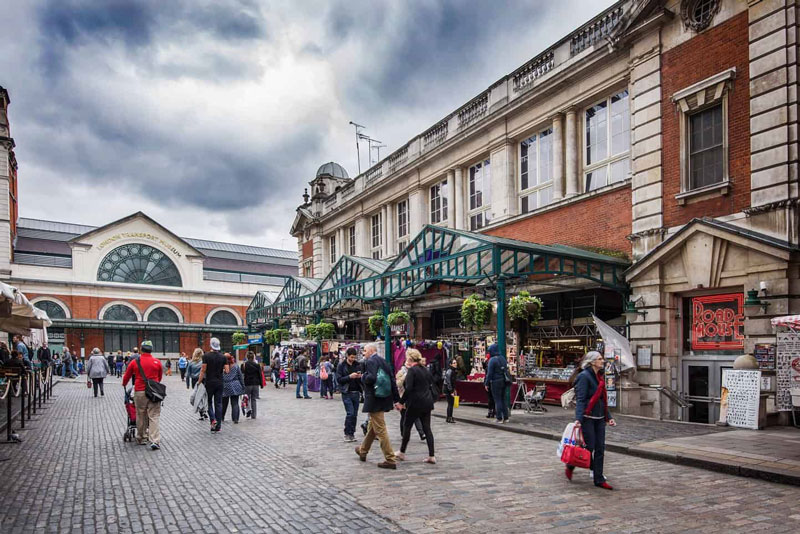 Outside of Covent Garden