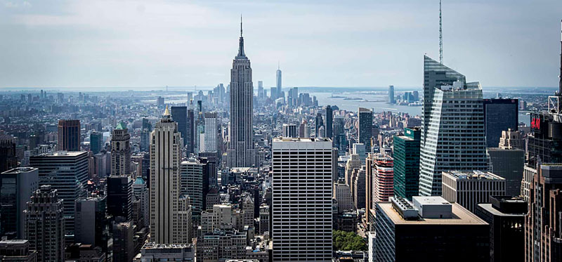 Manhattan from the Rockefeller Centre