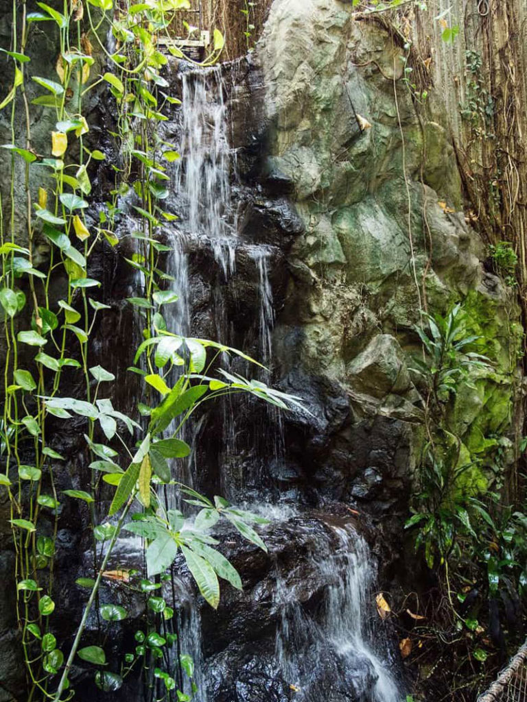 Waterfall at Toronto Science Centre