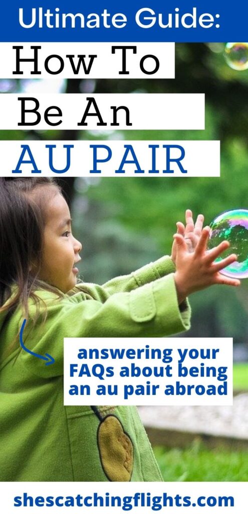 Become an au pair overseas pin image