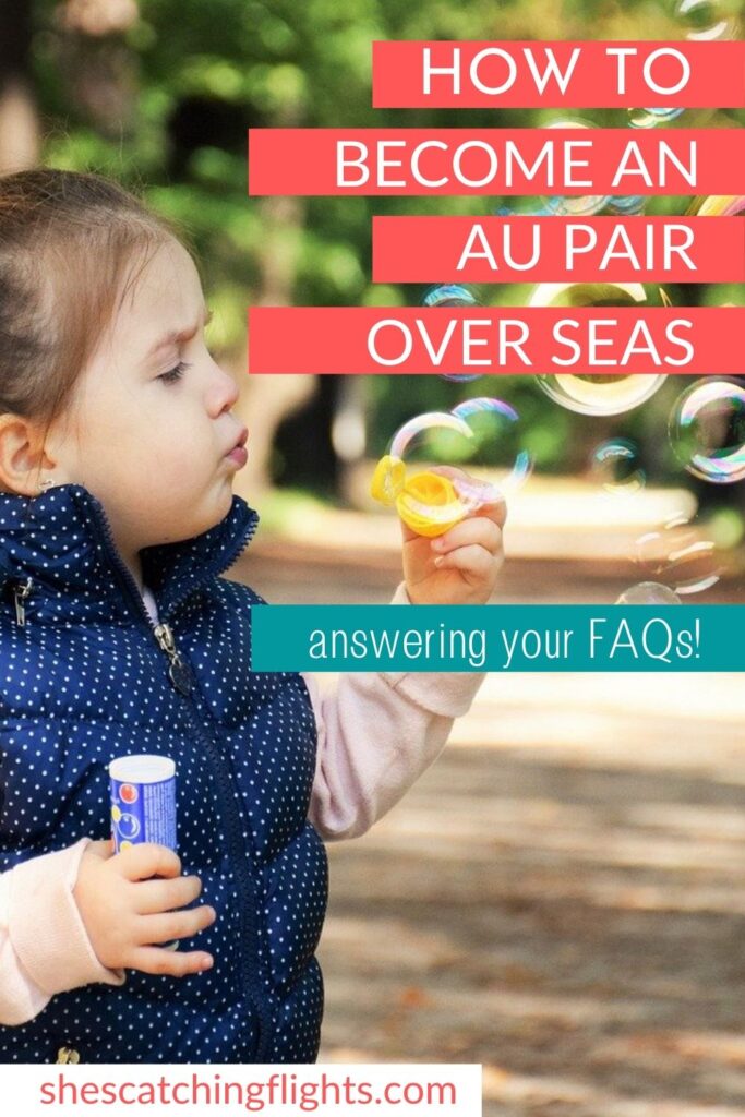 Become an au pair overseas pin image
