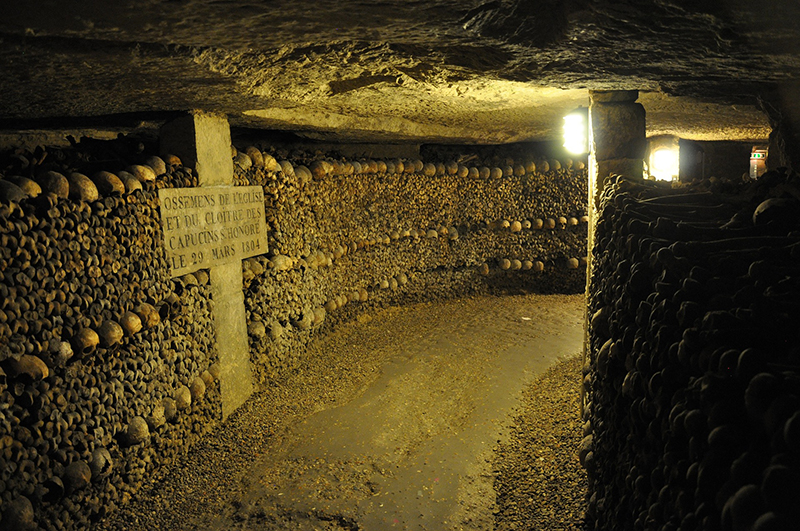 THE CATACOMBS OF PARIS