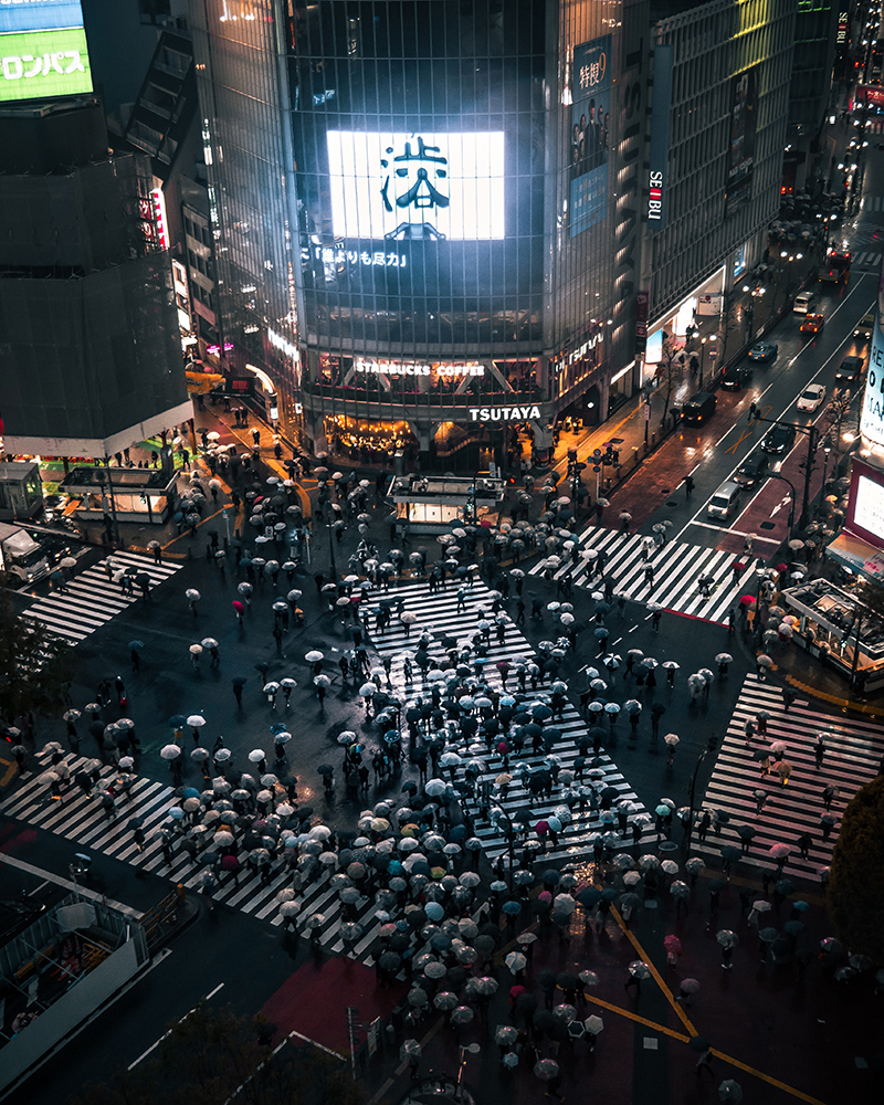 Shibuya Crossing Tokyo itinerary for 4 days