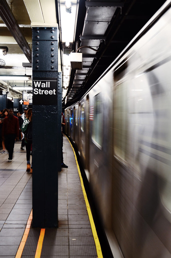 NYC Subway Wall Street