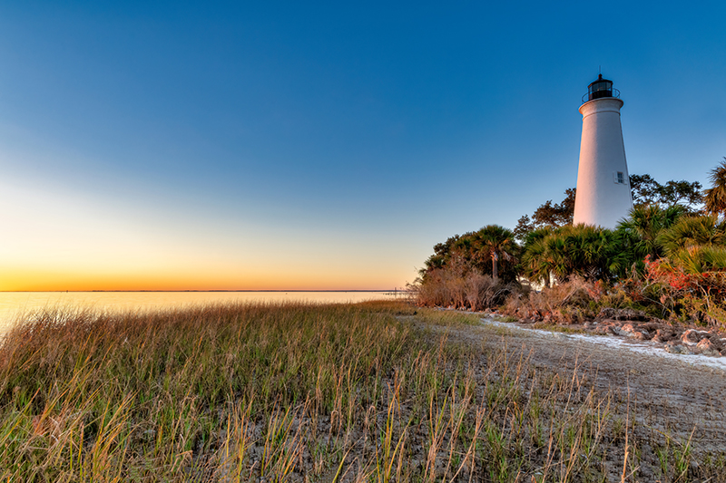 Things to do in Tallahassee Florida USA - St Marks Lighthouse